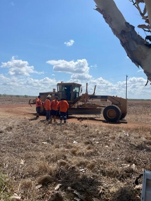 Grader Training in Borroloola