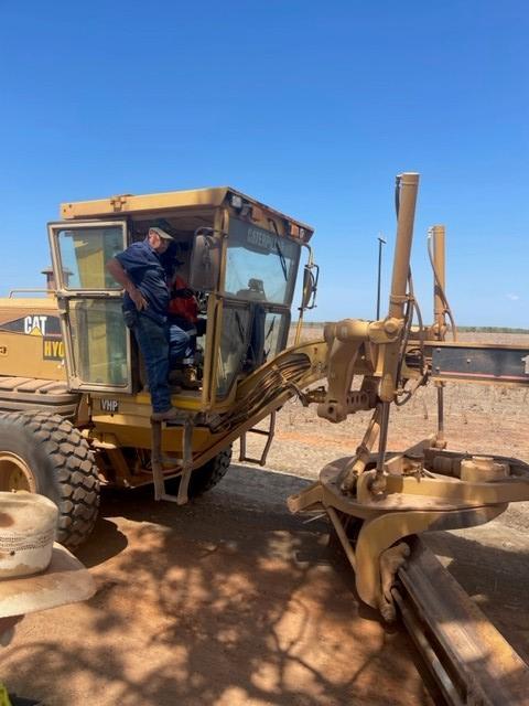 Grader Training in Borroloola