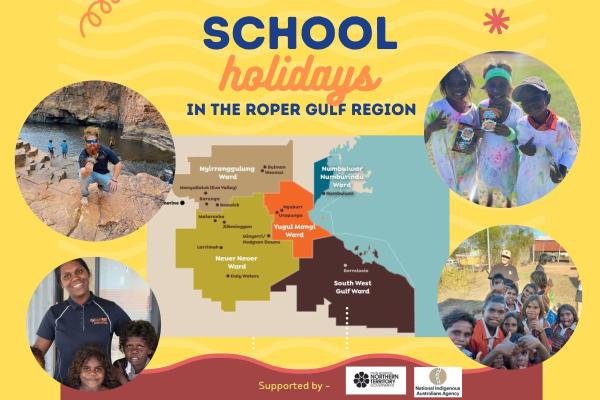 School Holidays graphic 
