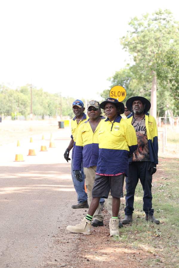 Muns team Mataranka CDP Management Training