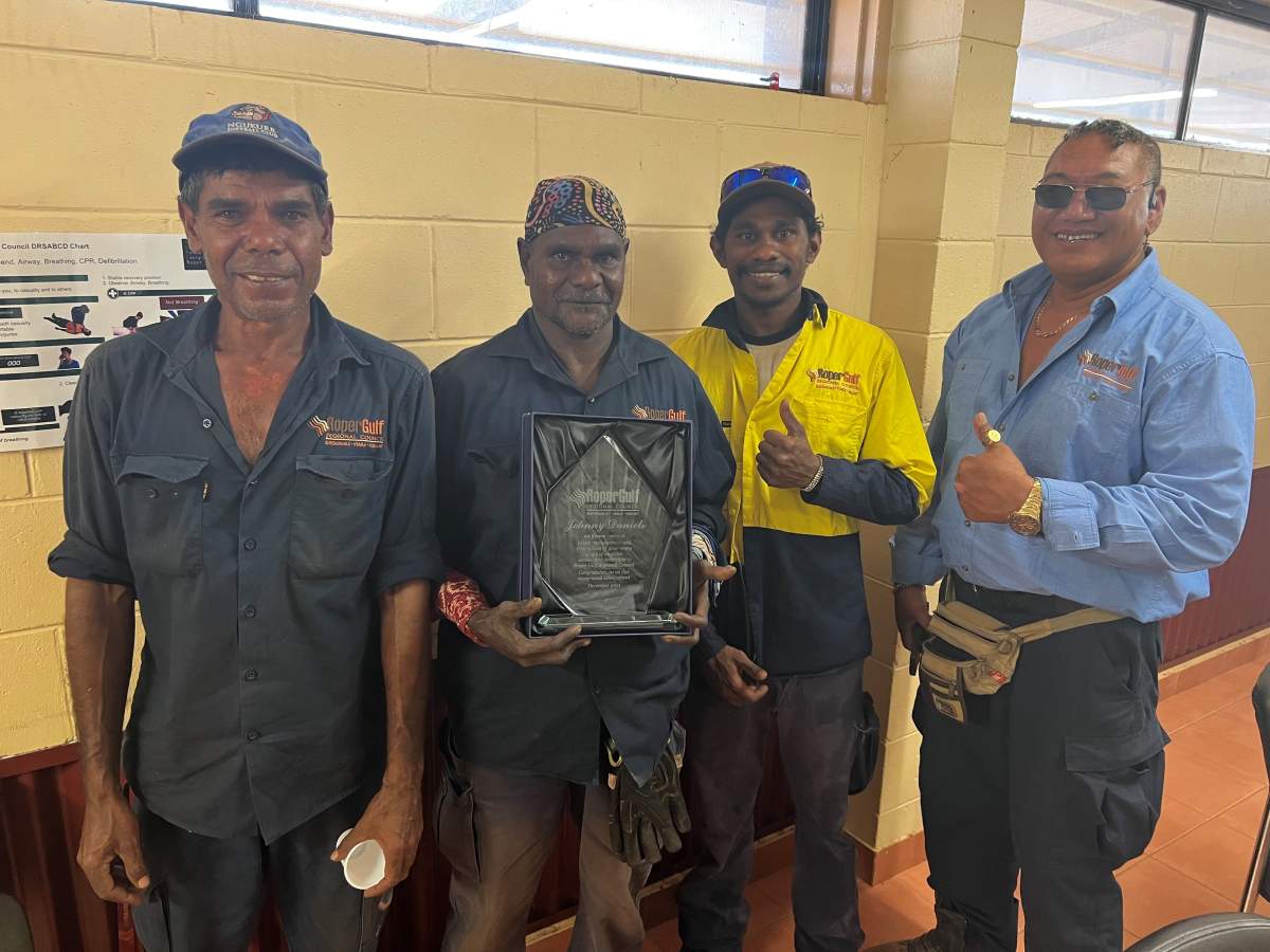 Johnny Daniels and Municipal Staff